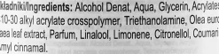Hand-Desinfektionsgel mit Alkohol
