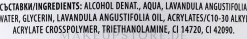 Hand-Desinfektionsgel mit Lavendelextrakt