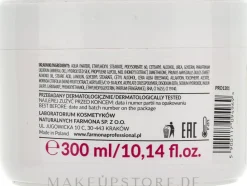 Handmaske mit Pfirsich