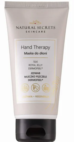 Handmaske mit Seidenproteinen