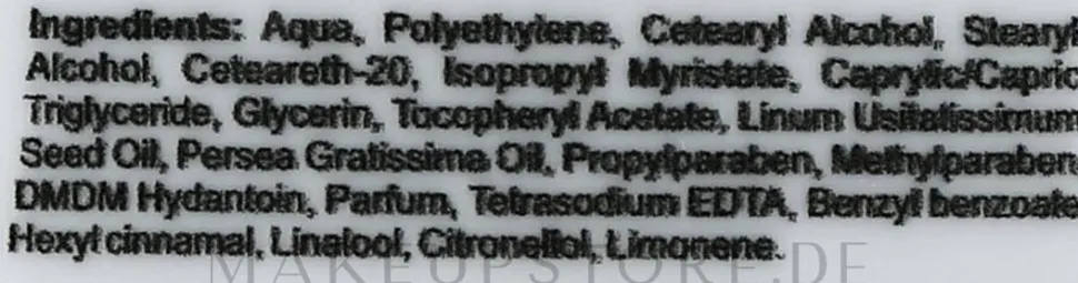 Handpeeling mit Leinsamenöl