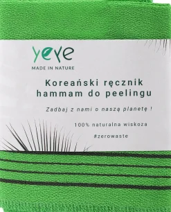 Handtuch für Hammam und Peeling grün