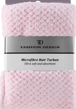 Handtuch-Turban 30147, hellrosa