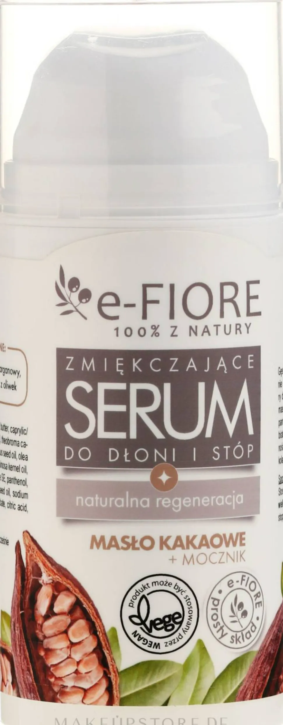Hand- und Fußserum mit Kakaobutter und Harnstoff