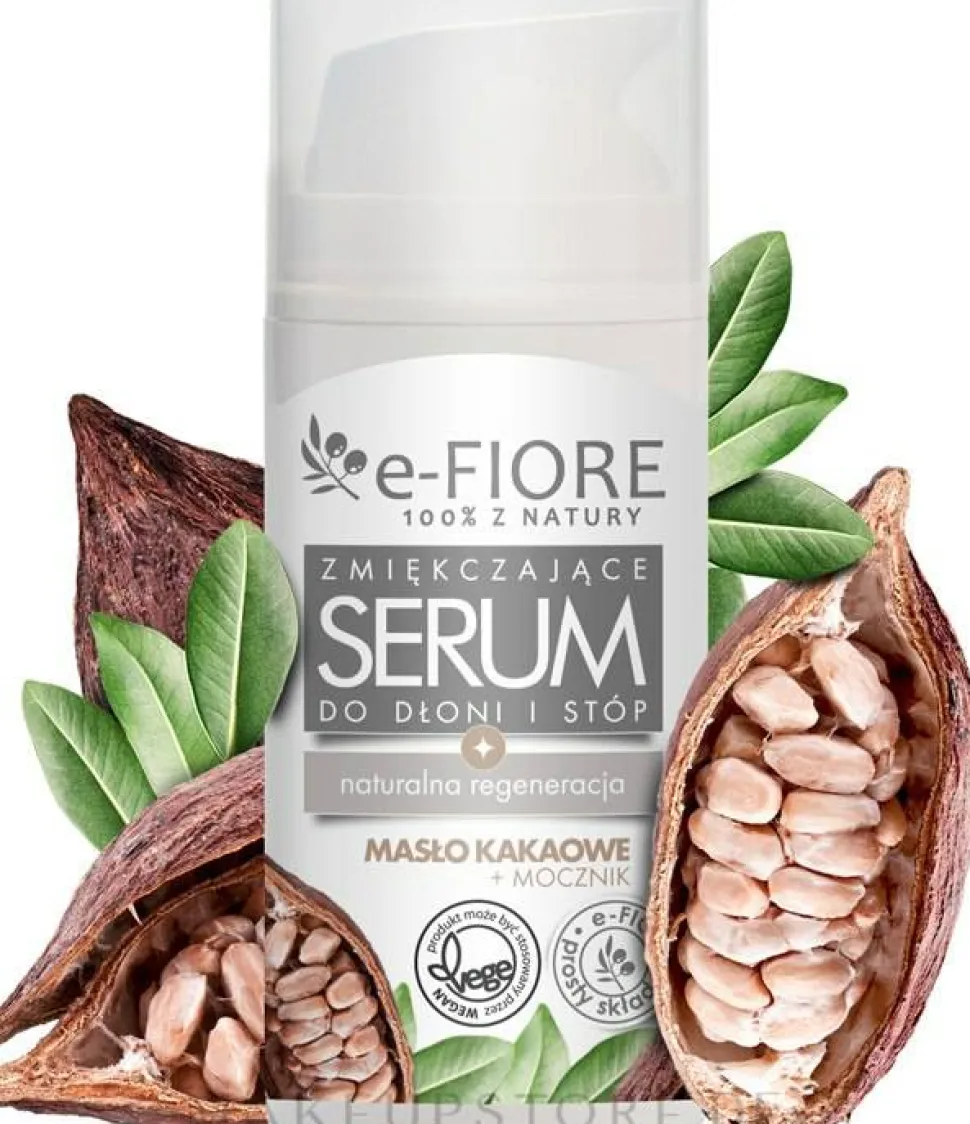 Hand- und Fußserum mit Kakaobutter und Harnstoff