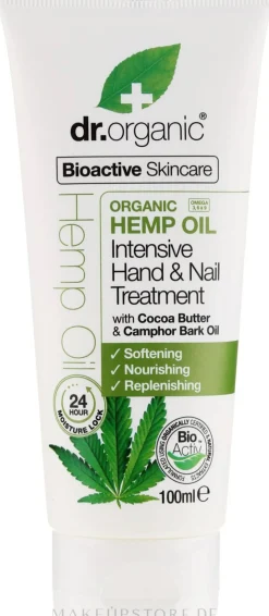 Hand- und Nagelcreme mit Hanföl
