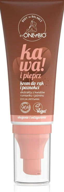 Hand- und Nagelcreme mit Kaffee- und Pfefferduft