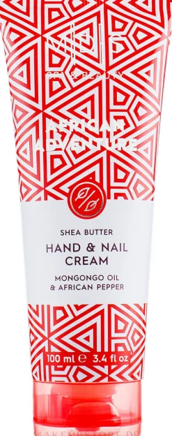 Hand- und Nagelcreme mit Sheabutter, Mongongoöl und afrikanischem Pfeffer