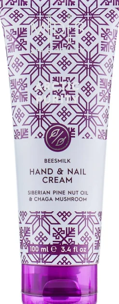 Hand- und Nagelcreme mit sibirischem Pinienkernöl und Chaga-Pilz