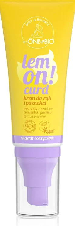 Hand- und Nagelcreme mit Zitronenquark-Geschmack