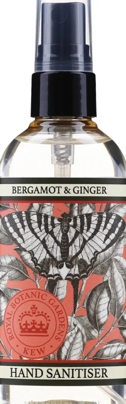 Händedesinfektionsmittel mit Bergamotte und Ingwer