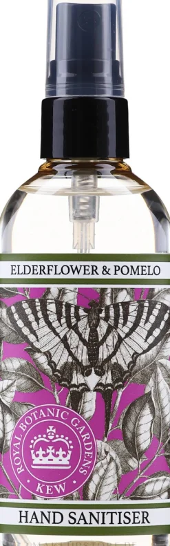 Händedesinfektionsmittel mit Holunderblüte und Pomelo