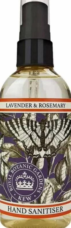 Händedesinfektionsmittel mit Lavendel und Rosmarin