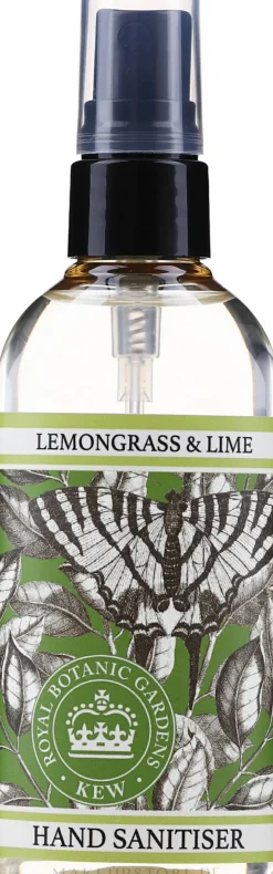 Händedesinfektionsmittel mit Zitronengras und Limette