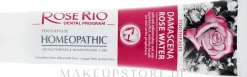 Homöopathische Zahnpasta mit Bio Rosenwasser