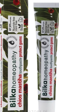 Homöopathische Zahnpasta mit Chios Mastiha