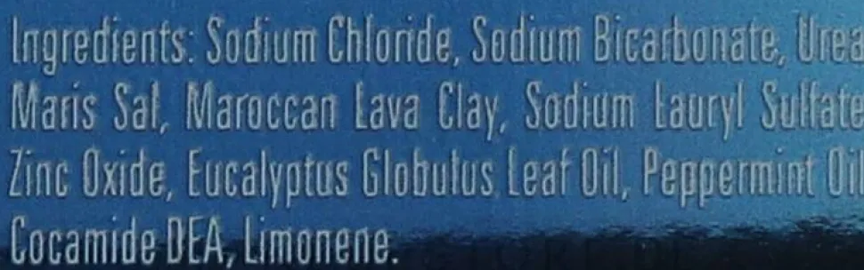 Hydrominerale Fußbehandlung mit Ghassoul-Ton