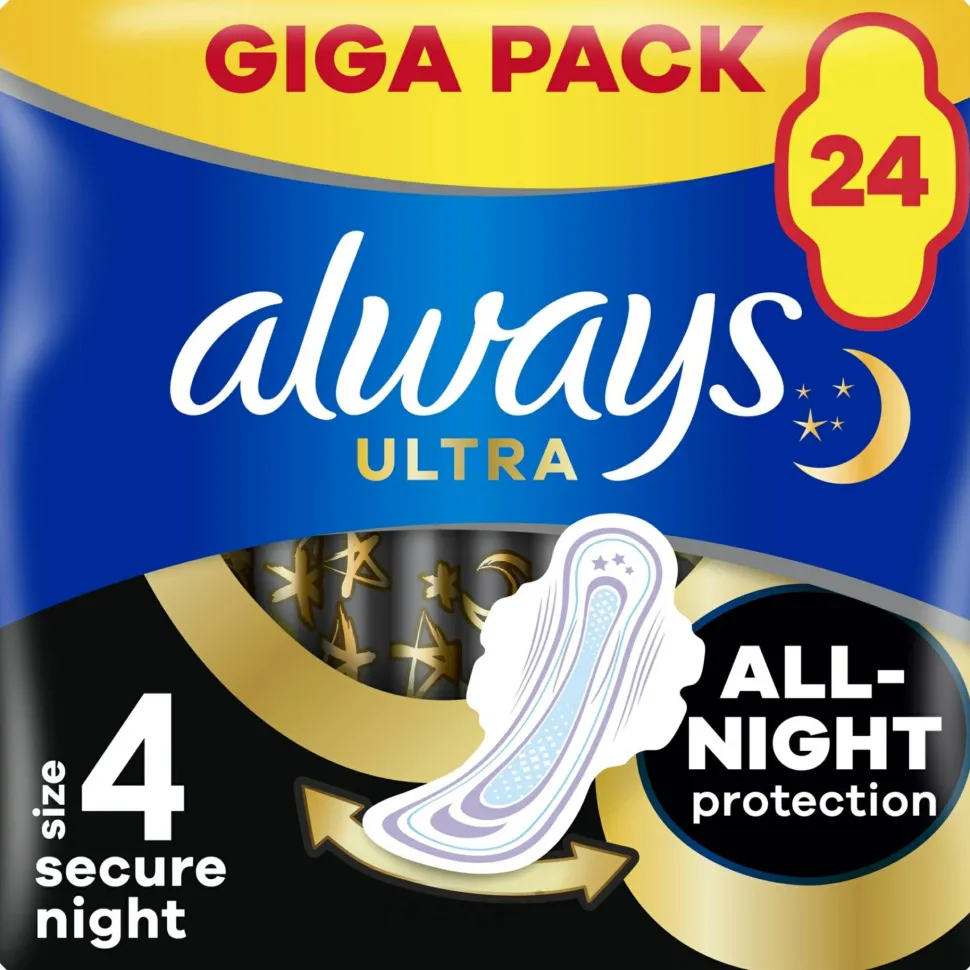 Hygienebinden, Größe 4, 24 Stück
