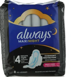 Hygienische Binden, Größe 4, 8 Stk.