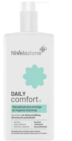 Hypoallergene Emulsion für die Intimhygiene