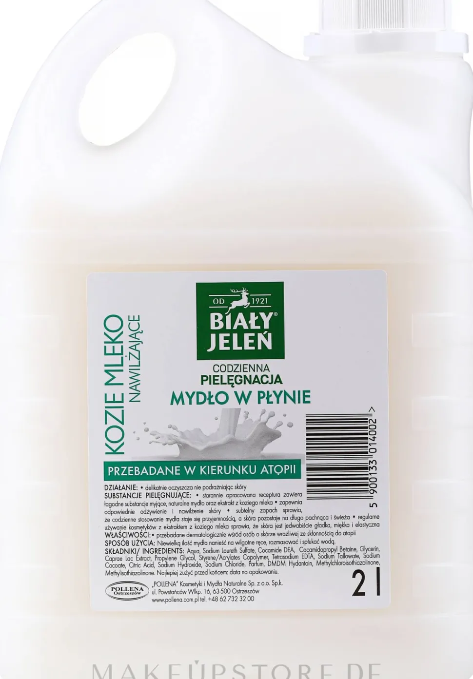 Hypoallergene Flüssigseife mit Ziegenmilch