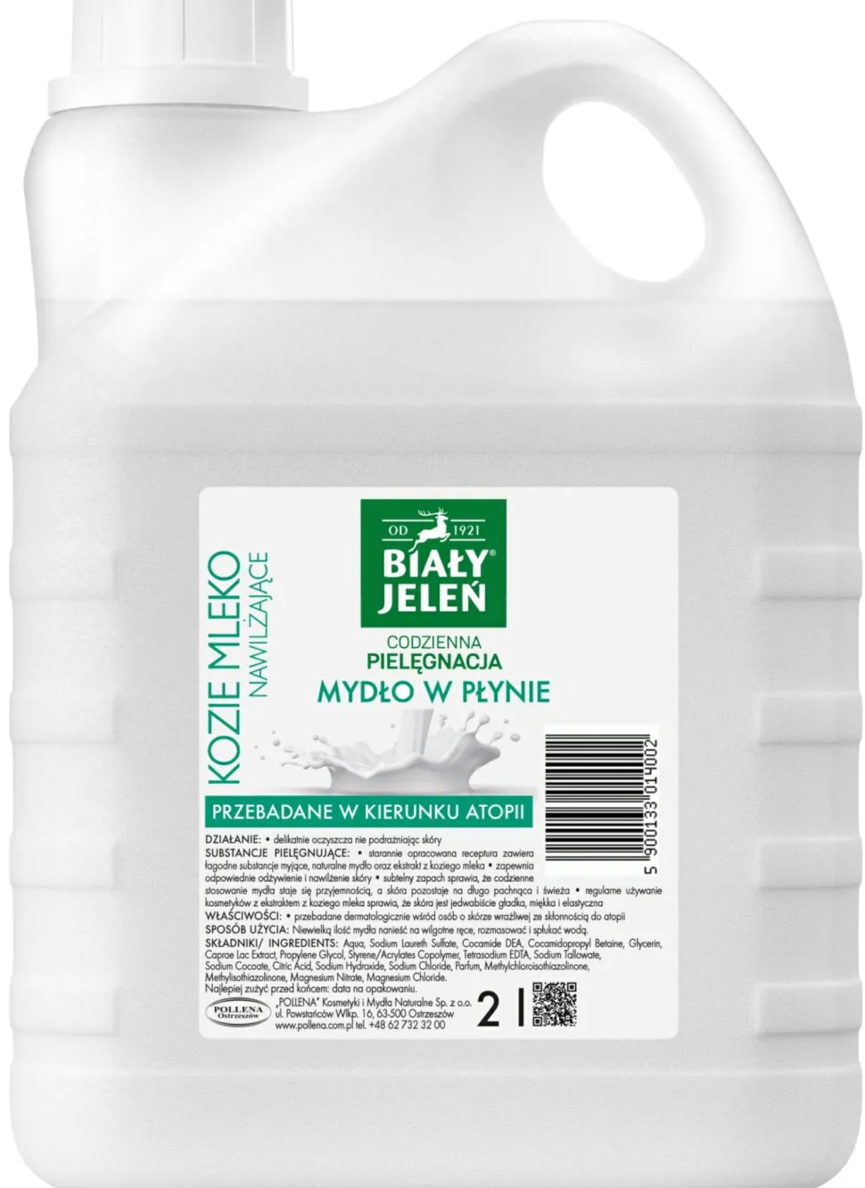 Hypoallergene Flüssigseife mit Ziegenmilch