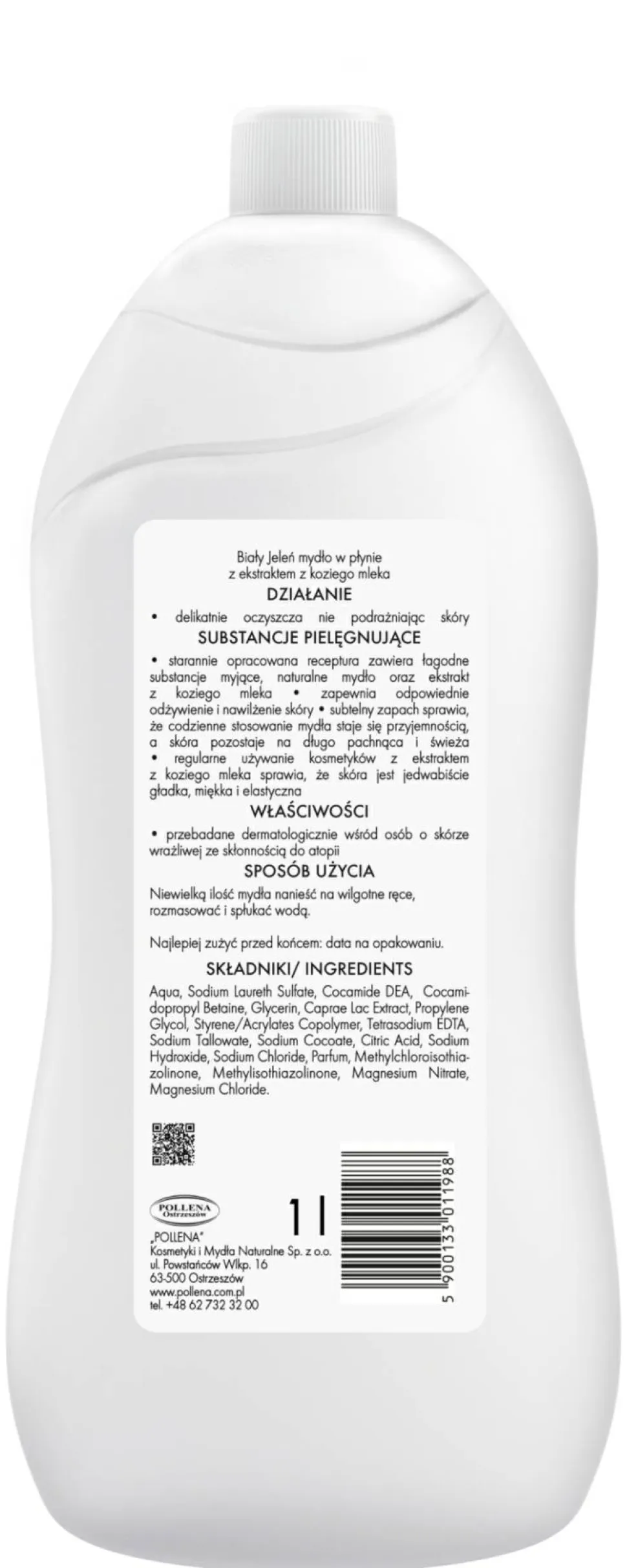 Hypoallergene Flüssigseife mit Ziegenmilch