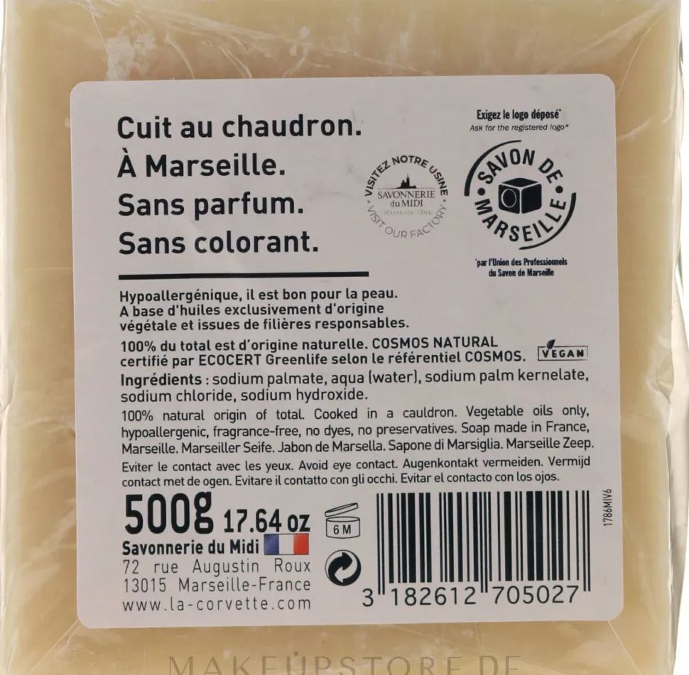 Hypoallergene Naturseife Extra Pur