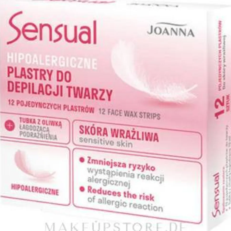 Hypoallergene Pflaster für die Gesichtsepilation