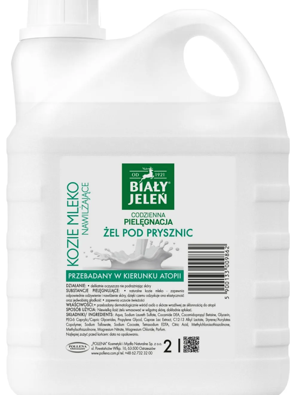 Hypoallergenes Duschgel mit Ziegenmilch