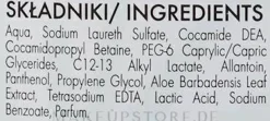 Hypoallergenes Gel für die Intimhygiene mit Aloe Vera