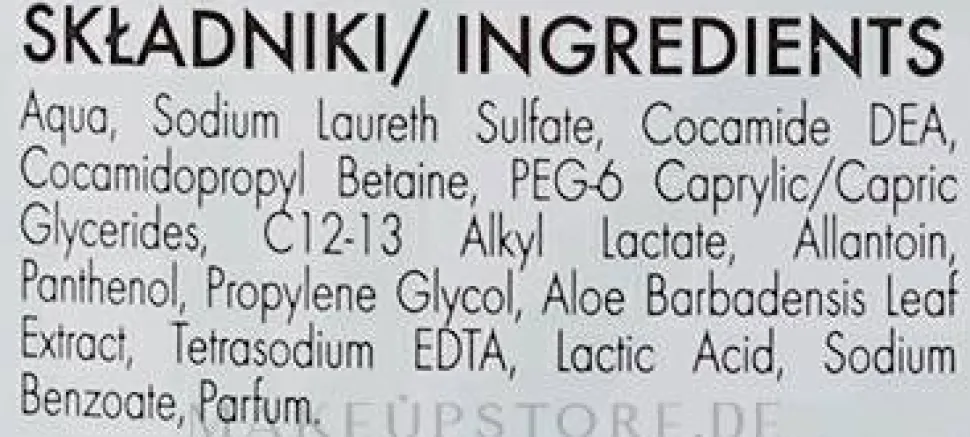 Hypoallergenes Gel für die Intimhygiene mit Aloe Vera