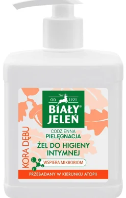 Hypoallergenes Gel für die Intimhygiene mit Eichenrinde