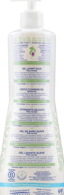 Hypoallergenes Reinigungsgel für Neugeborene