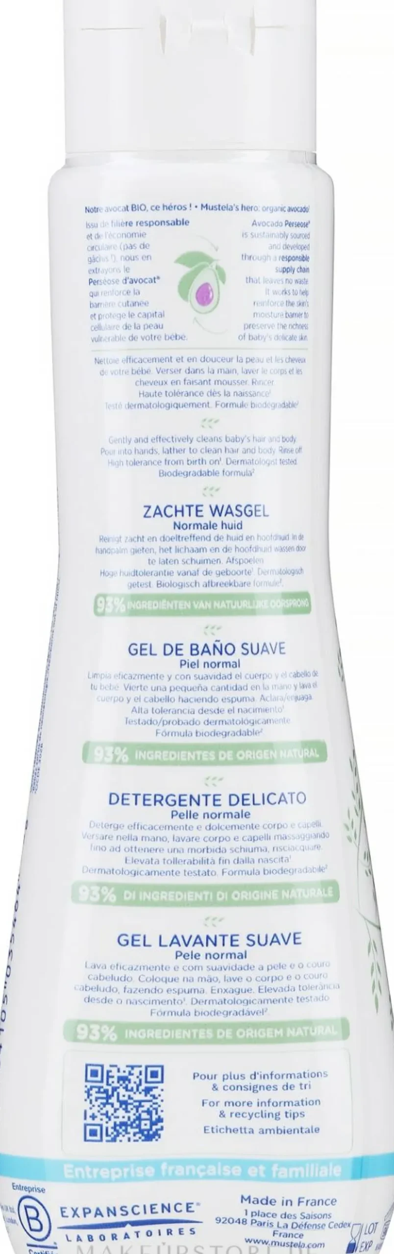 Hypoallergenes Reinigungsgel für Neugeborene