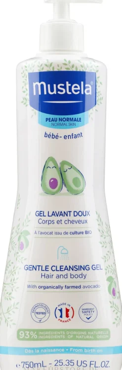 Hypoallergenes Reinigungsgel für Neugeborene