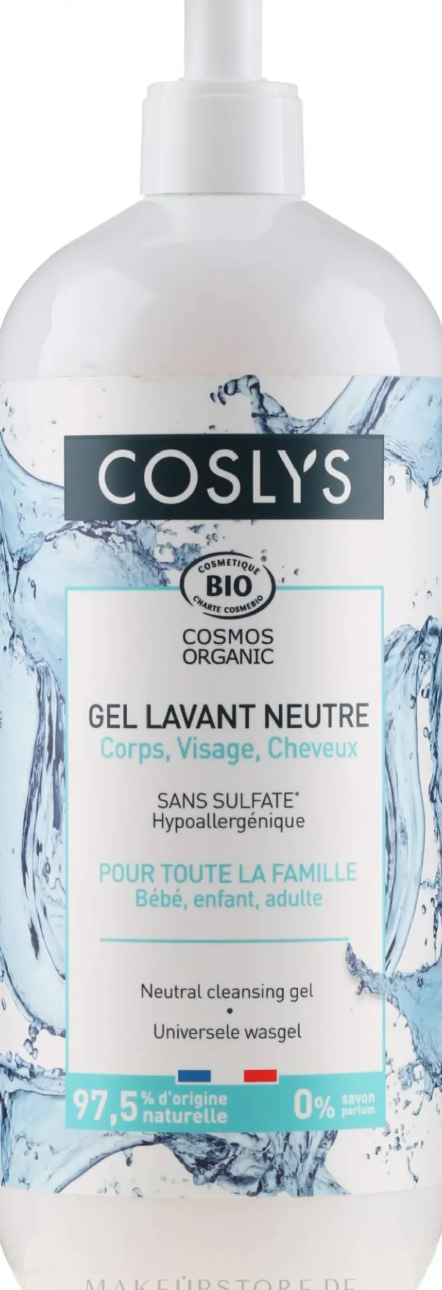 Hypoallergenes universeles Waschgel für Neugeborene, Kinder und Erwachsene