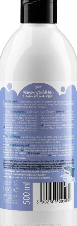2-in-1 Baby Shampoo und Badeschaum mit Beerenduft