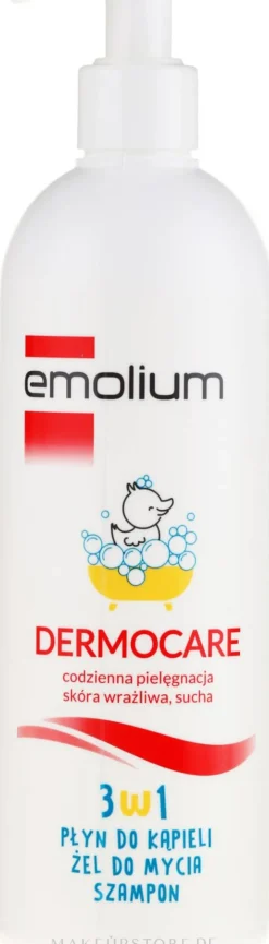 3in1 Badeschaum, Duschgel und Shampoo für Kinder