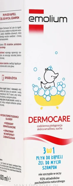 3in1 Badeschaum, Duschgel und Shampoo für Kinder