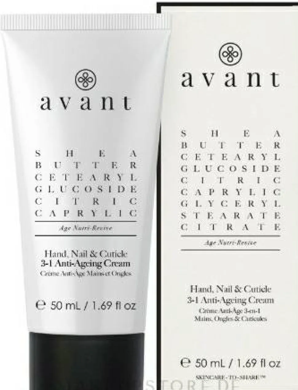 3in1 feuchtigkeitsspendende und straffende Anti-Aging Creme für Hände, Nägel und Nagelhaut mit Sheabutter und Zitronensäure