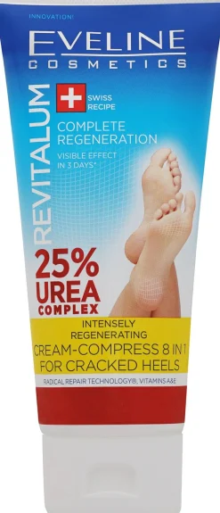 8in1 Fußcreme-Kompresse für rissige Fersen mit 25% Harnstoff