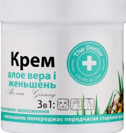 3in1 Intensive Feuchtigkeitsceme für Gesicht, Körper und Hände mit Aloe Vera und Ginseng