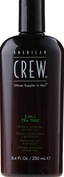 3in1 Shampoo, Conditioner und Duschgel mit Teebaumöl
