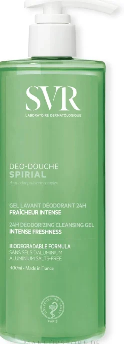 2in1 Shampoo und Duschgel gegen übermäßiges Schwitzen