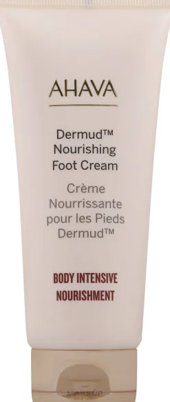 Intensive Fußcreme für trockene und empfindliche Haut mit Schlamm aus dem Toten Meer