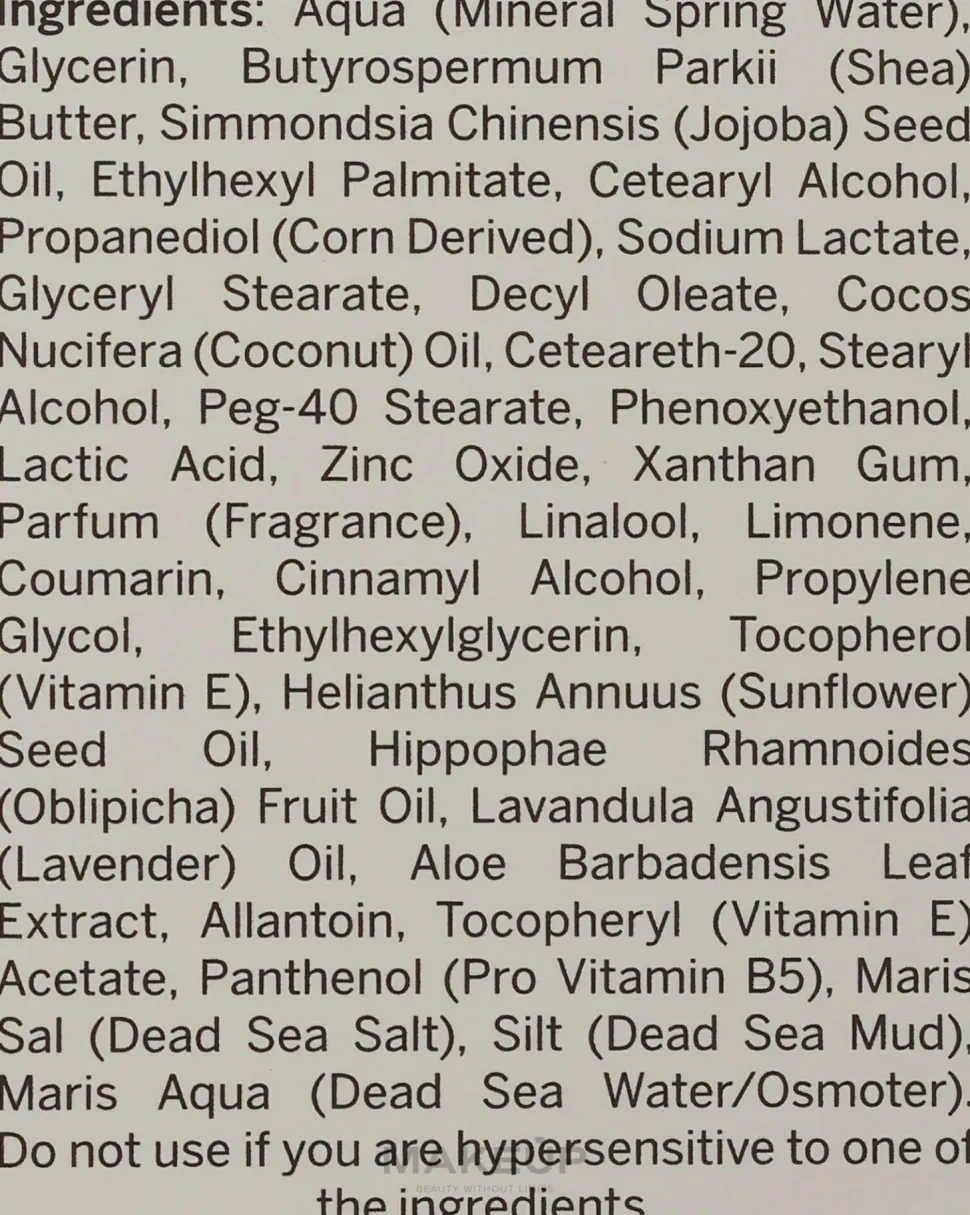 Intensive Fußcreme für trockene und empfindliche Haut mit Schlamm aus dem Toten Meer