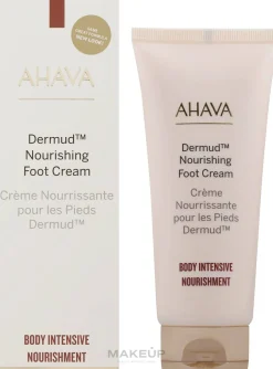 Intensive Fußcreme für trockene und empfindliche Haut mit Schlamm aus dem Toten Meer