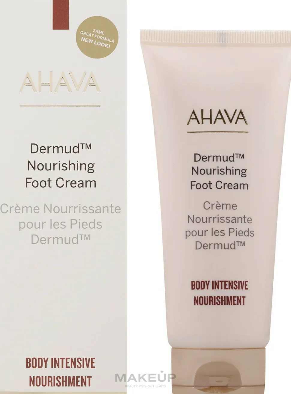 Intensive Fußcreme für trockene und empfindliche Haut mit Schlamm aus dem Toten Meer