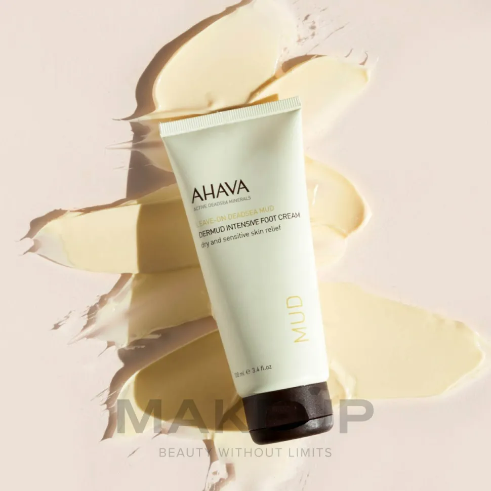 Intensive Fußcreme für trockene und empfindliche Haut mit Schlamm aus dem Toten Meer